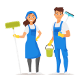 Just For You Cleaning and Homecare Logo